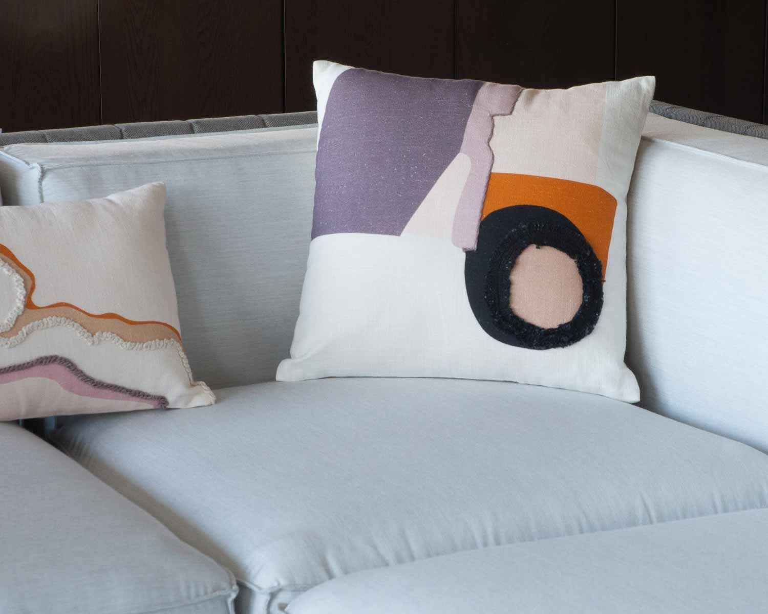 Cuscino con stampa pittorica moderna "Matis" 45x45cm sfoderabile