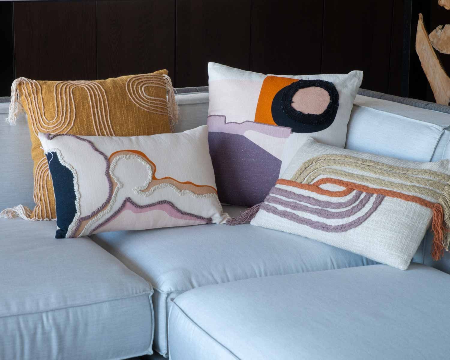 Cuscino con stampa pittorica moderna "Matis" 45x45cm sfoderabile