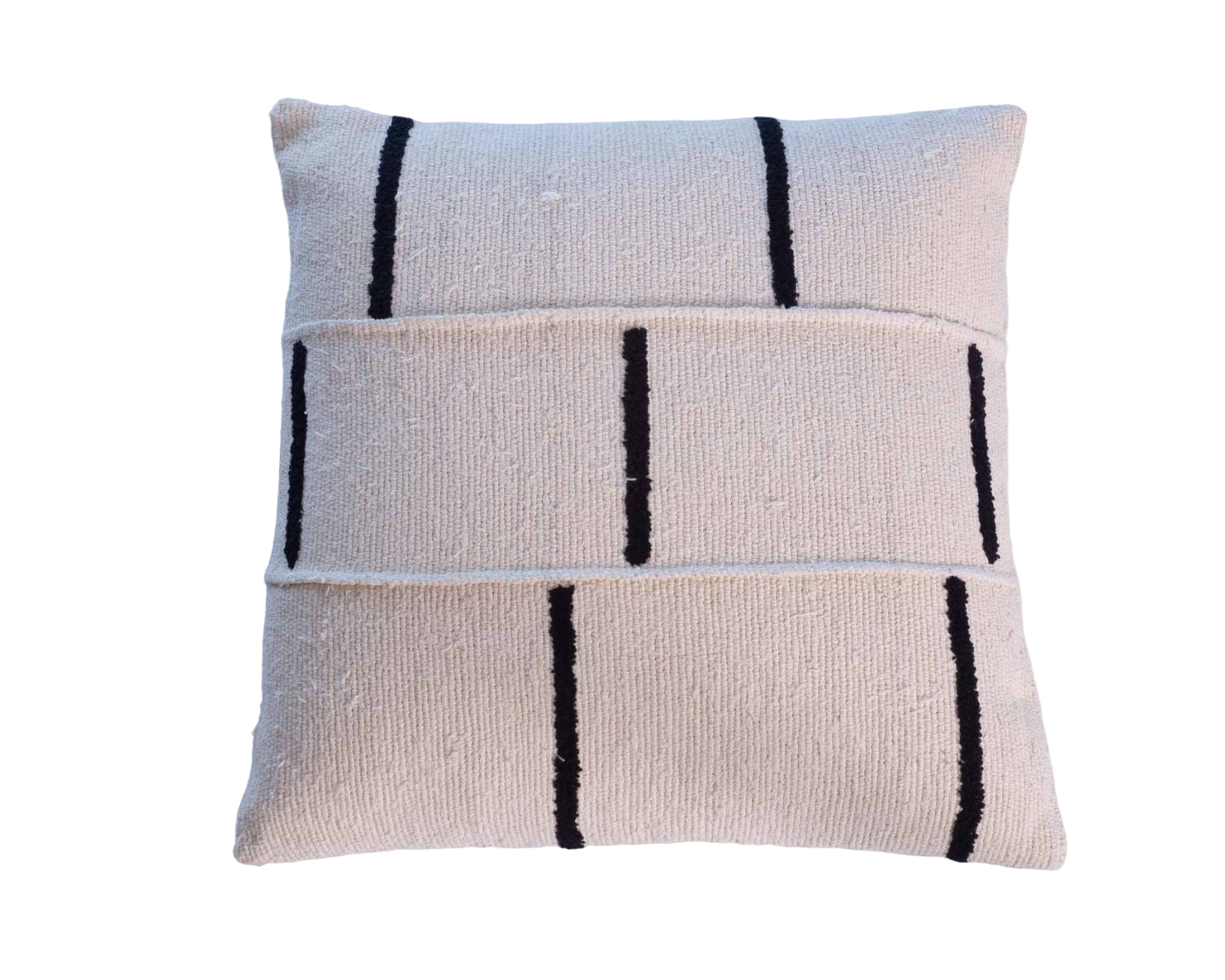 Cuscino da divano grafico "Chart" bianco e nero