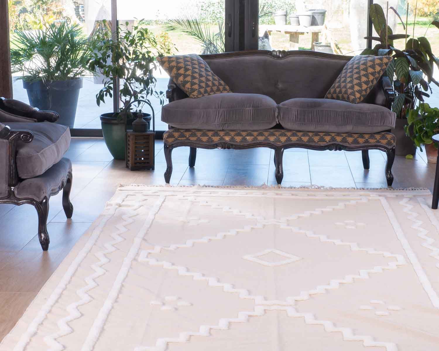 Poltrona in tessuto ultra-confortevole in stile classico chic "Legacy