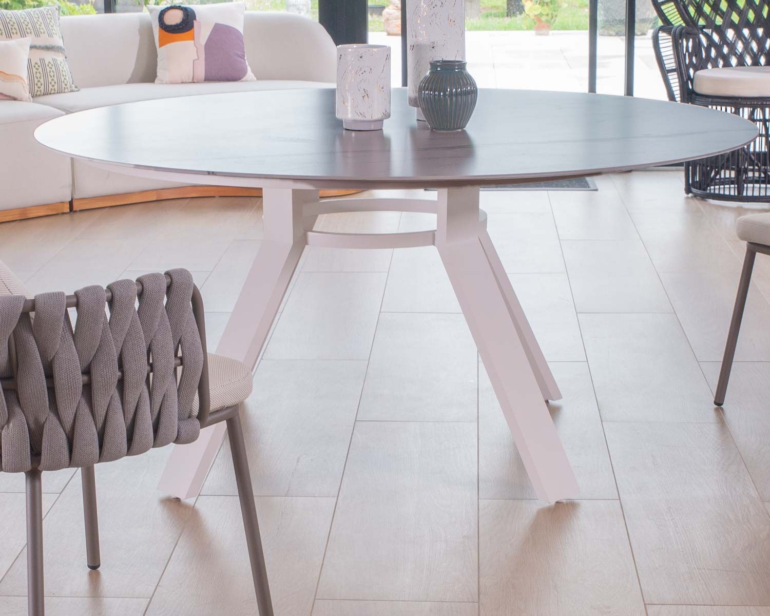 Cuscino con stampa pittorica moderna "Matis" 45x45cm sfoderabile