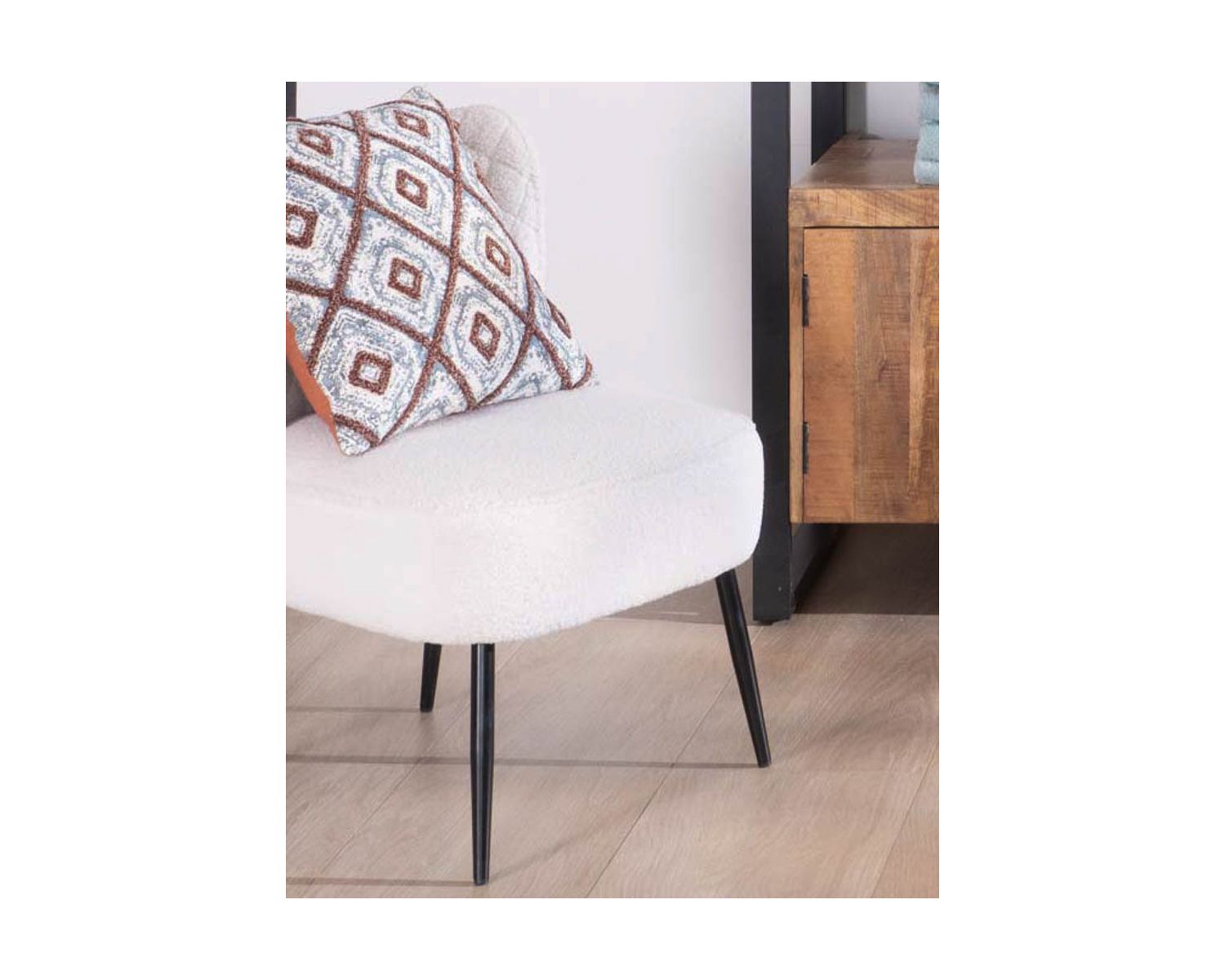 Cuscino decorativo in cotone stampato "estero" quadrato 45 x 45 cm