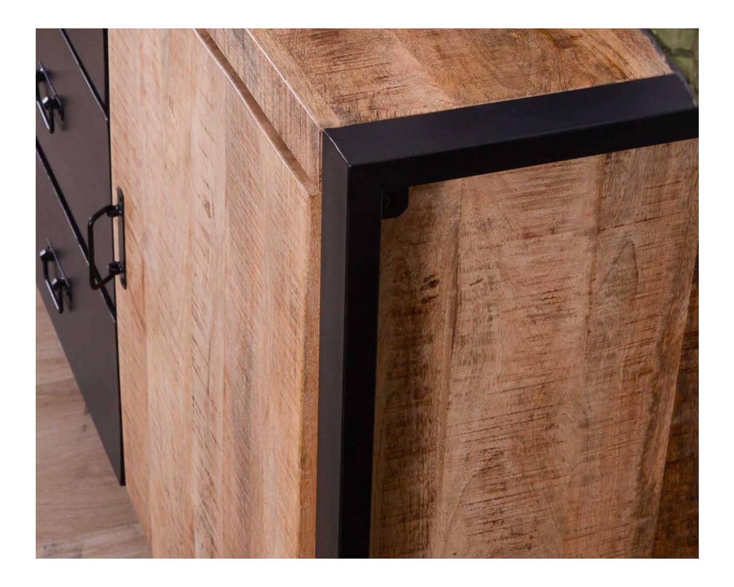 Credenza per sala da pranzo in stile industriale "Andy