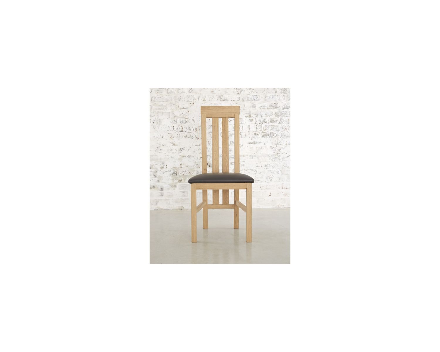 Sedia P.U. grigia "Stockholm