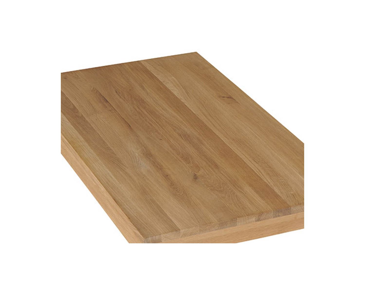 Tavolo allungabile "Davos" in rovere massiccio naturale, finitura oliata 50 cm