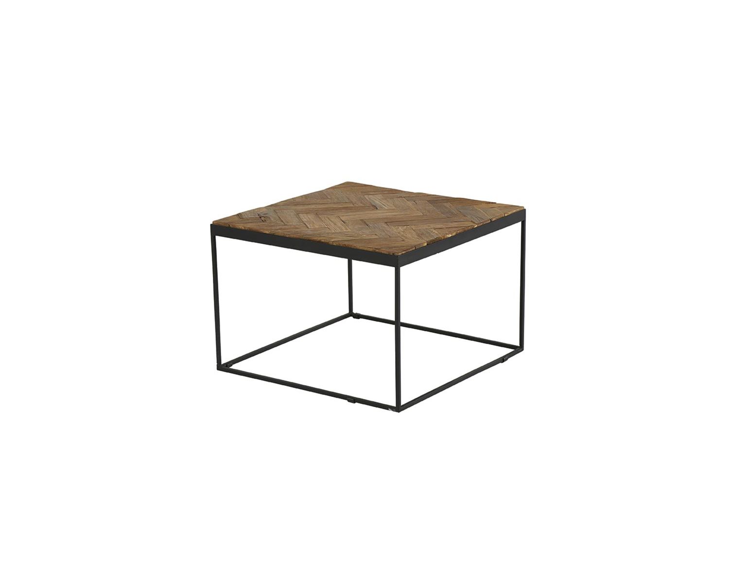 Tavolino quadrato Casita in teak massiccio mozaic