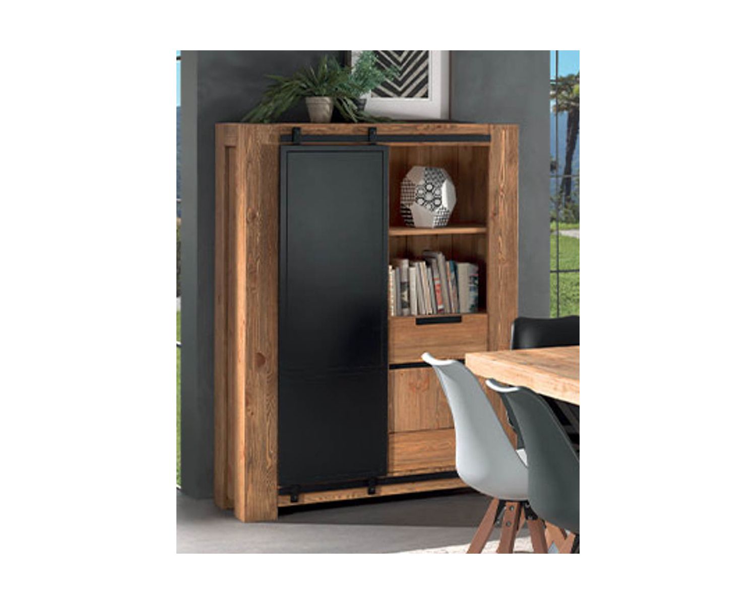 Porta scorrevole "Cooper" industriale dell'argentiere