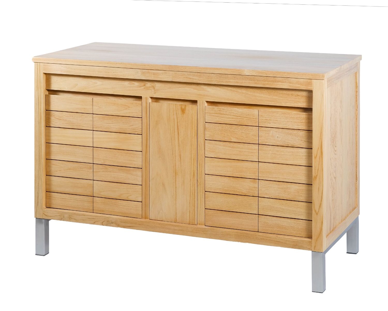 Mobiletto in teak "Tamy" 120 cm