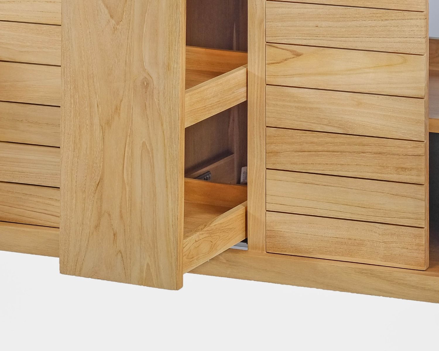 Mobiletto in teak "Tamy" 140 cm