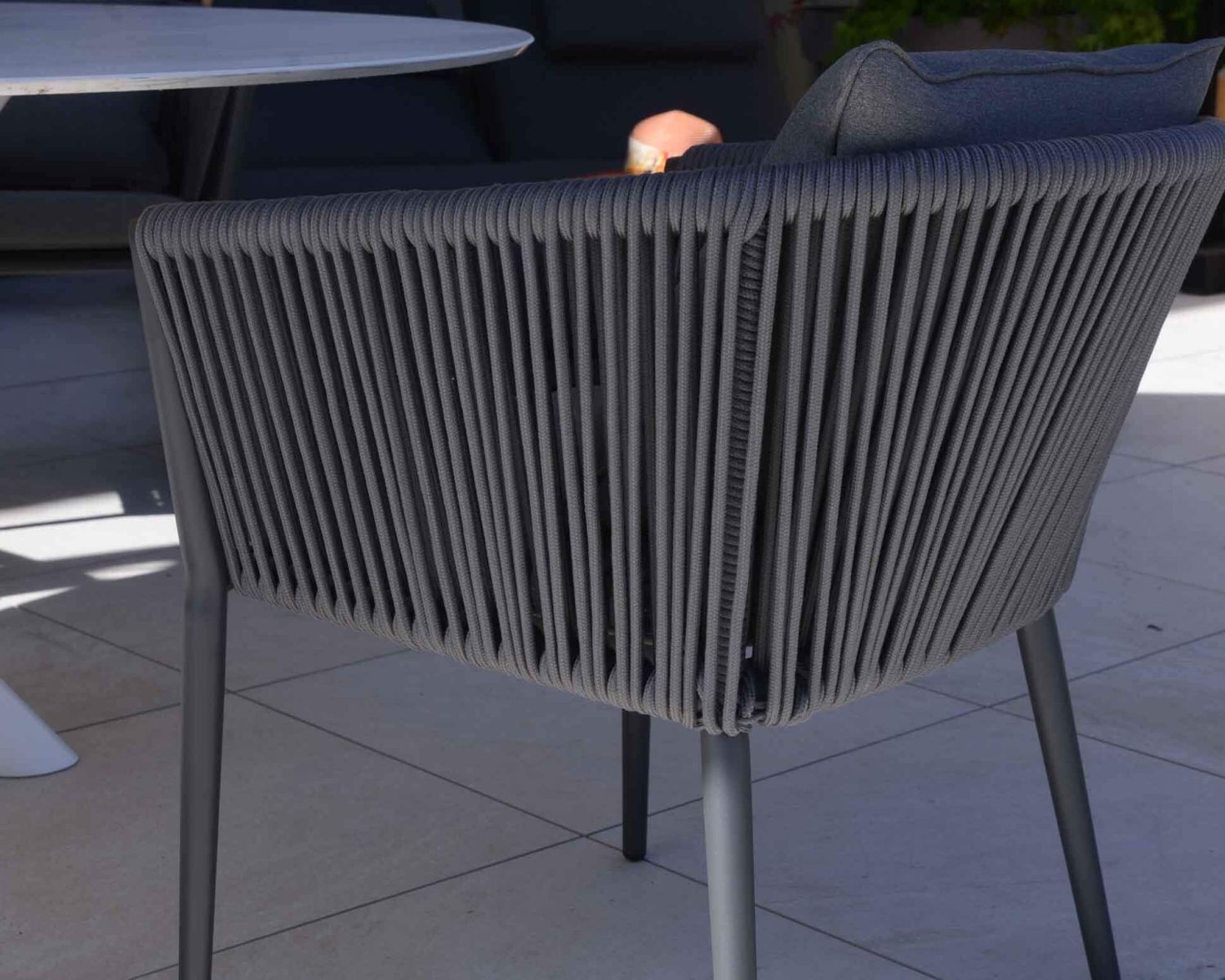 Set di 2 sedie da giardino contemporanee "Cheverny" ultra-confortevoli