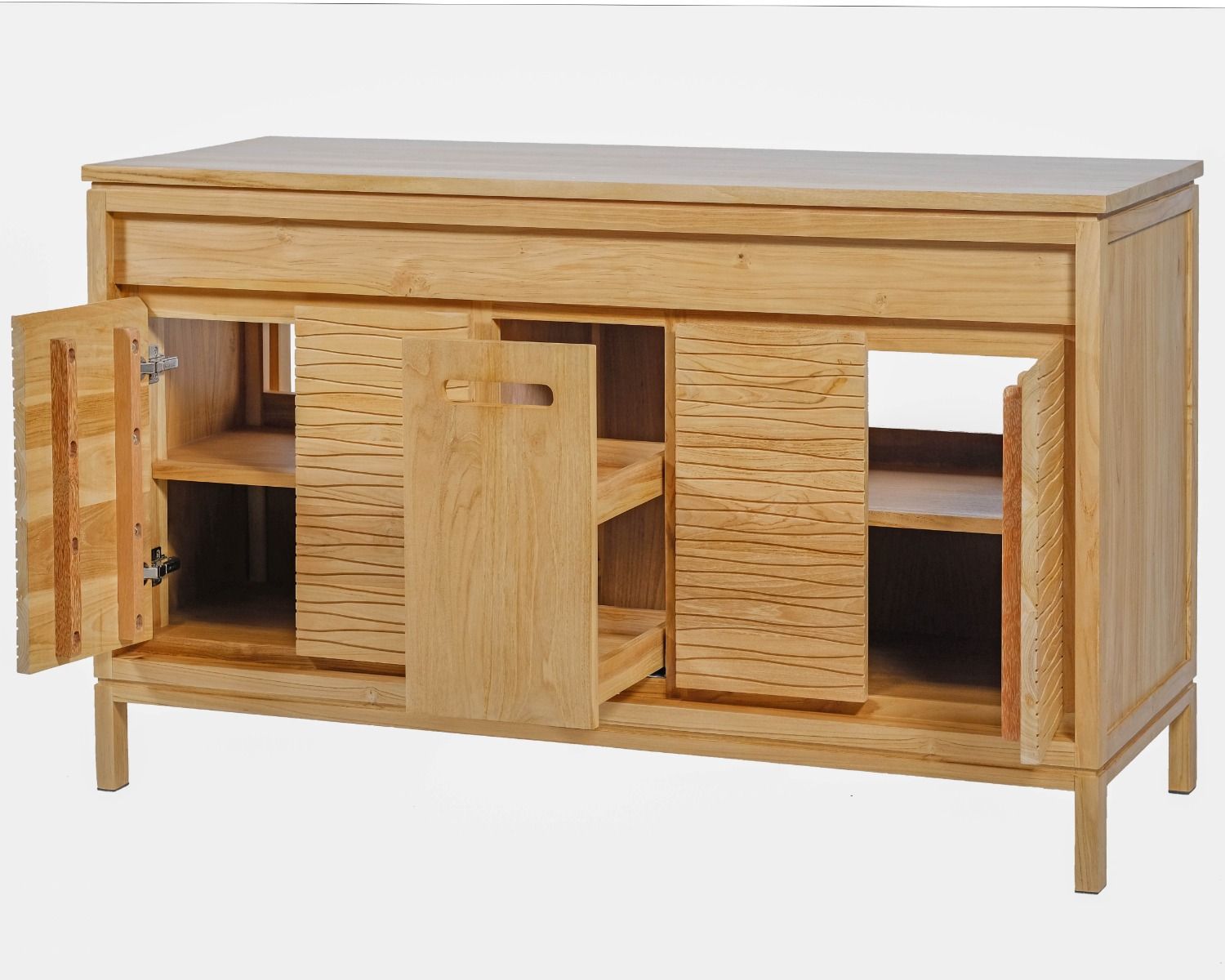 Mobiletto in teak "Tulu" 140 cm