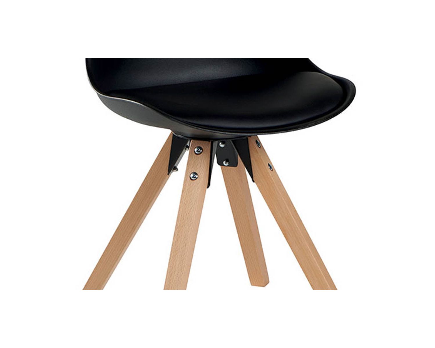 Set di 2 sedie scandinave blu "Benny" di Casita