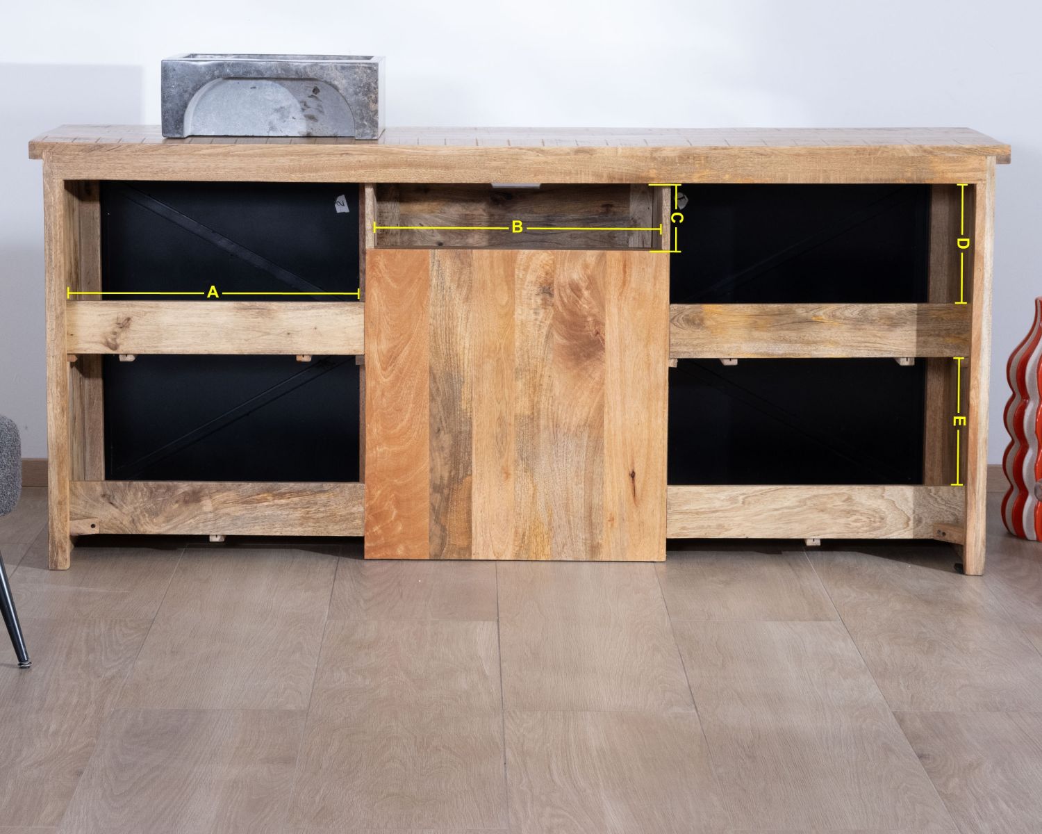  Mobili da bagno "Caractère" 180 cm 2 lavabi