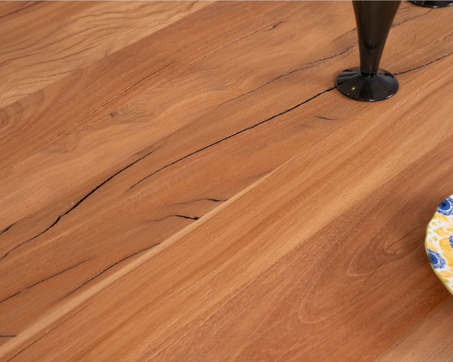 Tavolo da pranzo in legno riciclato dal design essenziale, 180 cm, "Mokal"