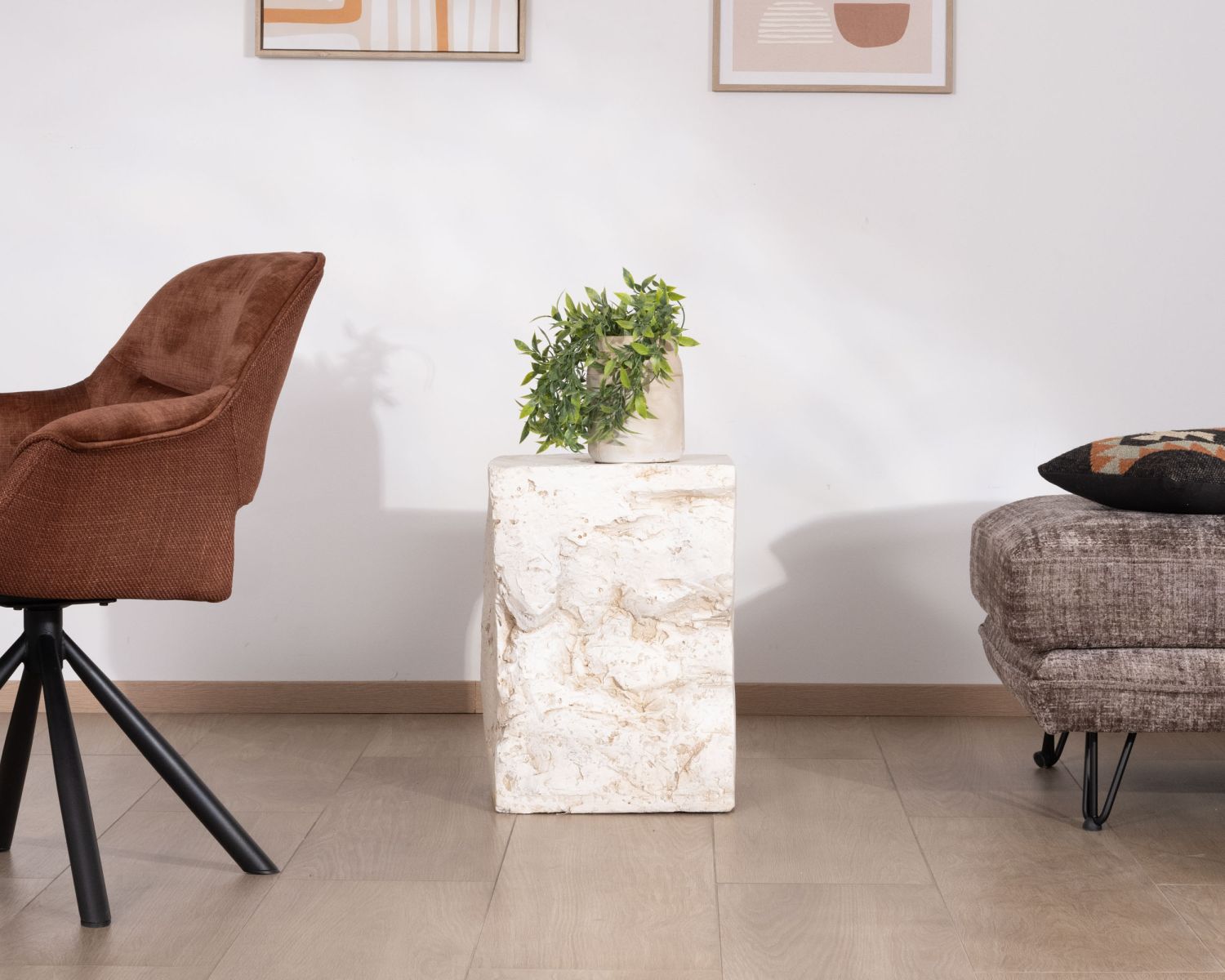 Imbracatura minerale naturale "Tinos" in ossido di magnesio