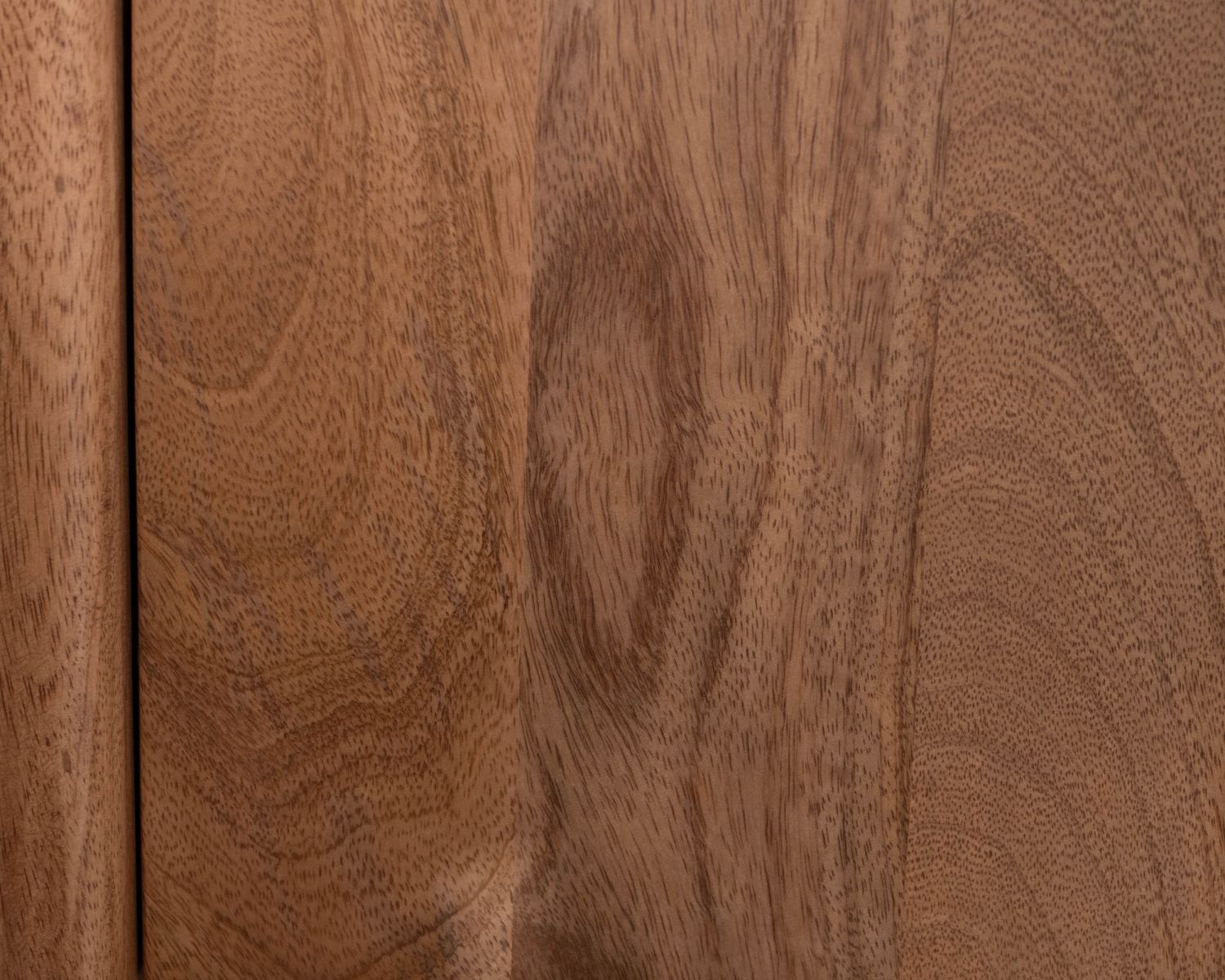Mobile TV in stile neo-vintage in legno massello di mango "Spelano" 170 cm
