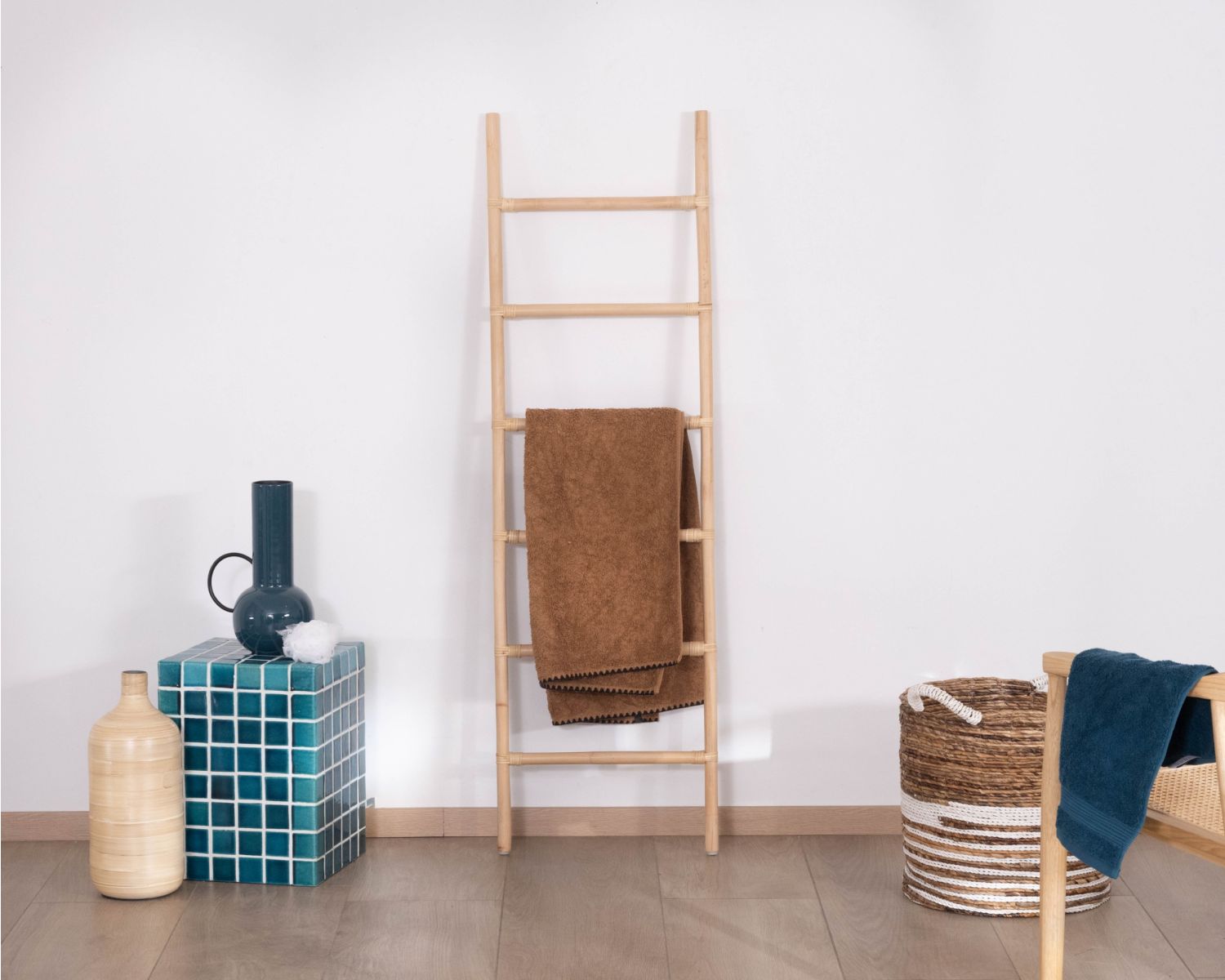 Scala in rattan naturale "Solira" 150 cm