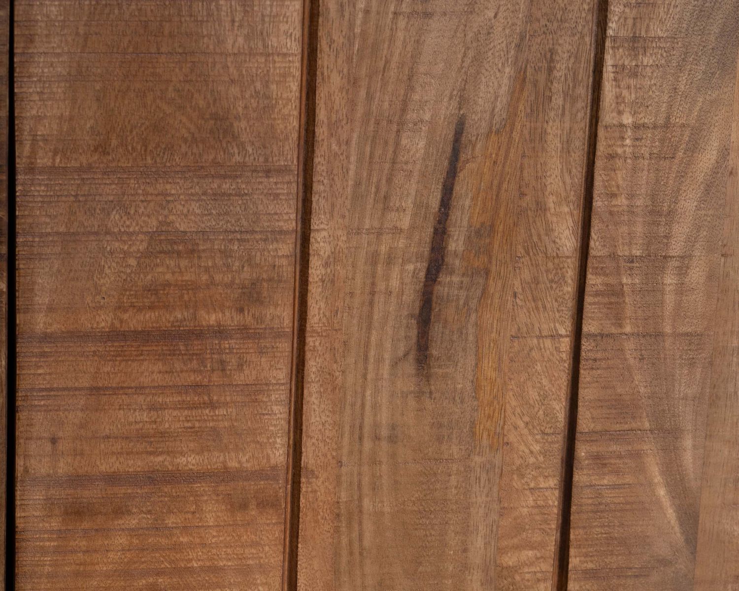 Credenza in mango massiccio "Aruna" con 2 ante scorrevoli, stile caldo