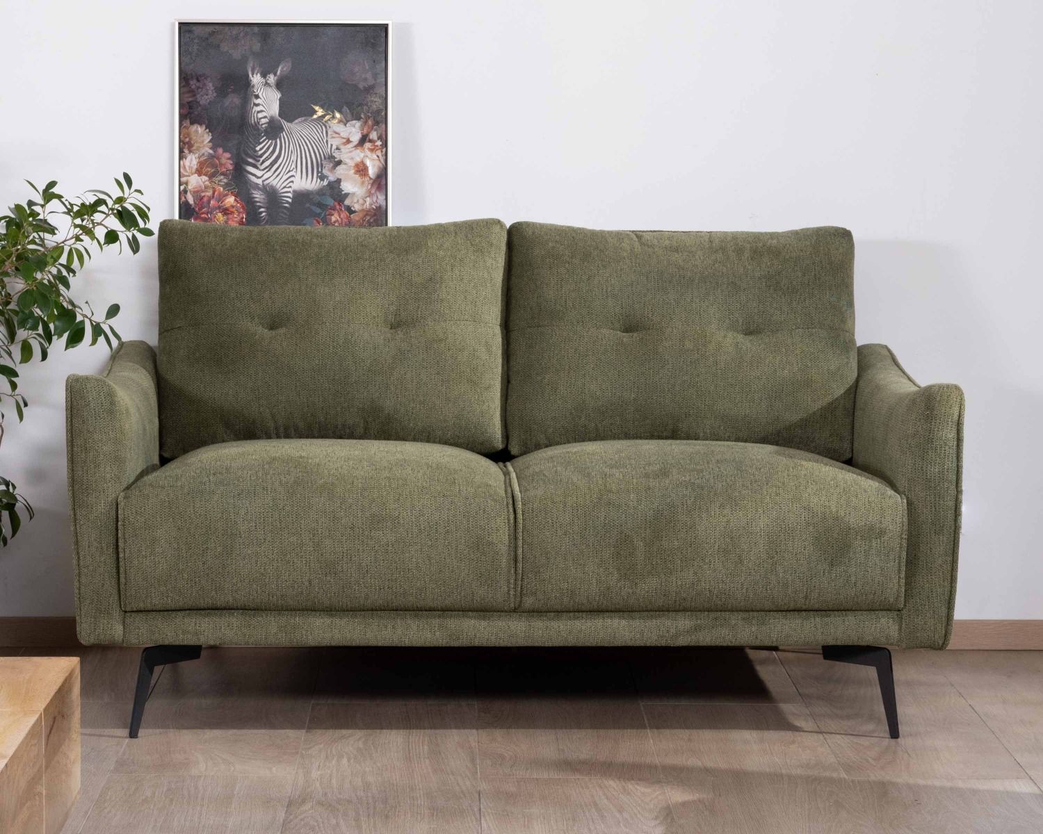Divano a 2 posti "Norland" kaki