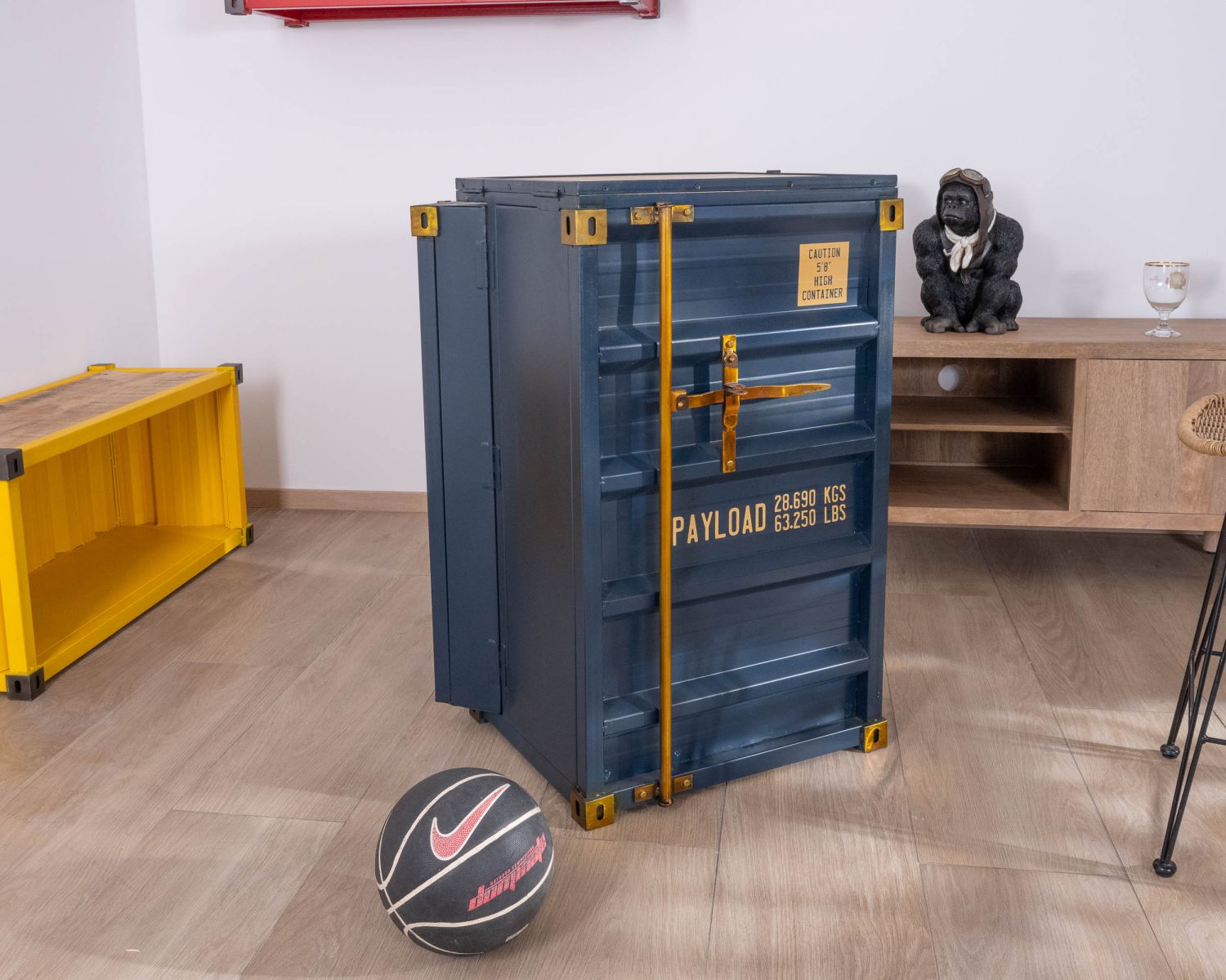 Unità bar modulare "Crazy" in stile container piccolo