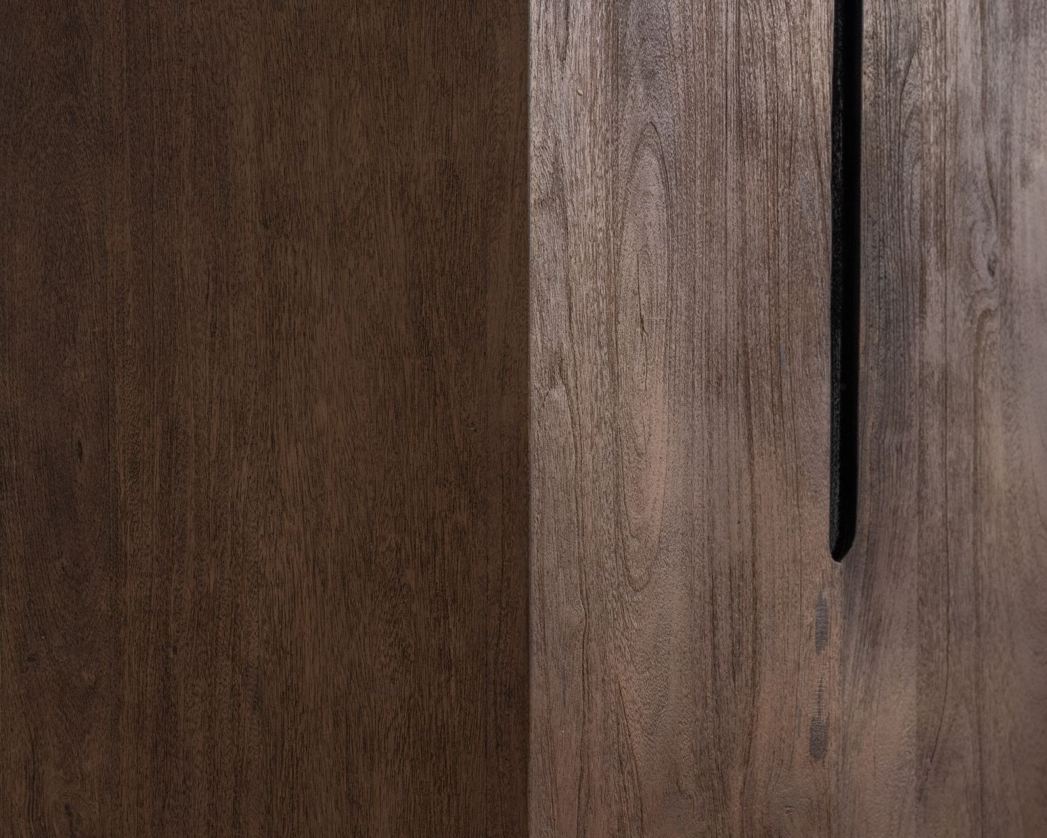 Mobile vintage in mango "Slody" con ante e cassetti