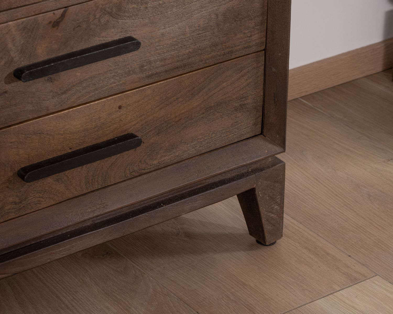 Mobile vintage in mango "Slody" con ante e cassetti