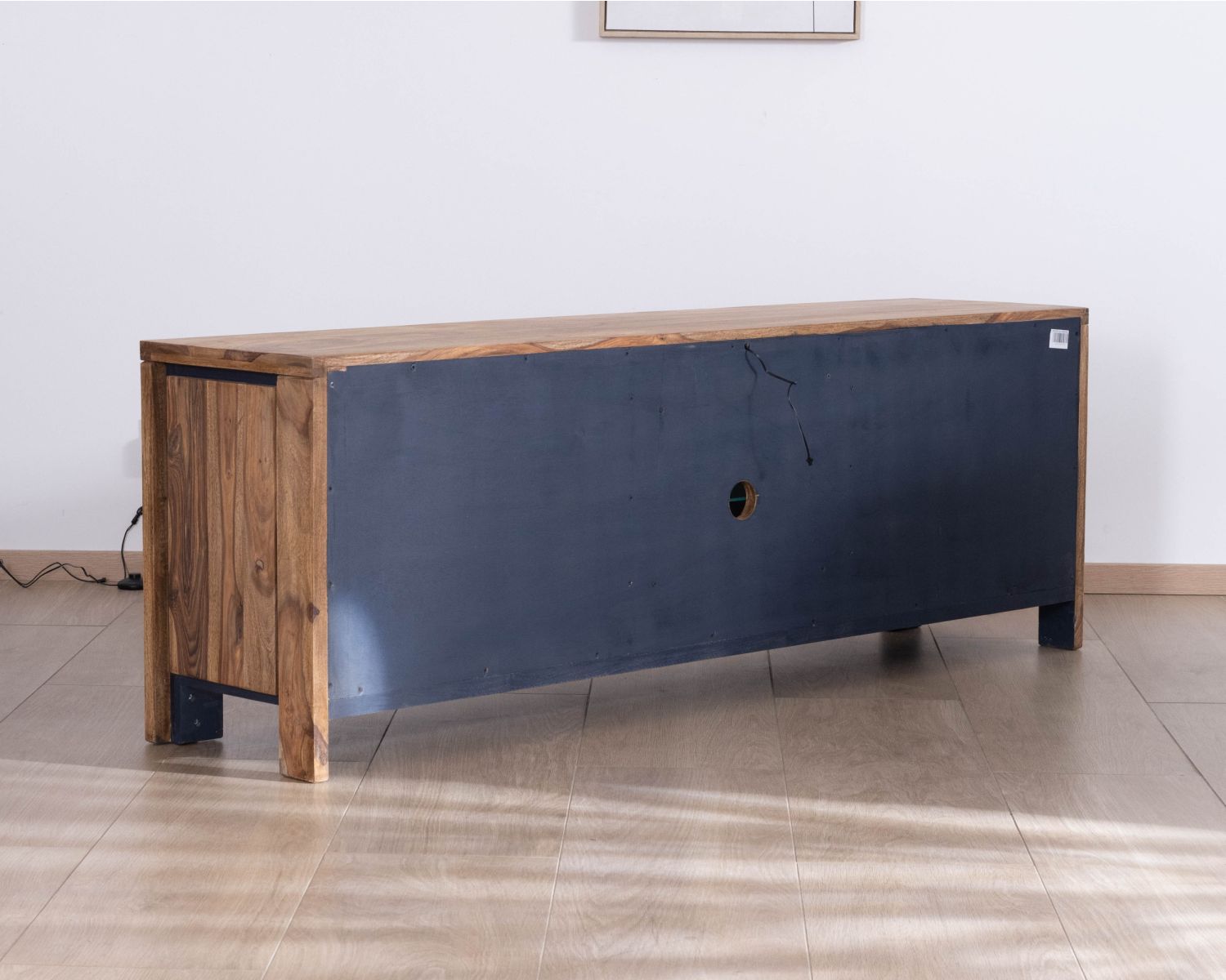 175 Mobile TV in legno di palissandro e acacia con illuminazione LED "Enoa