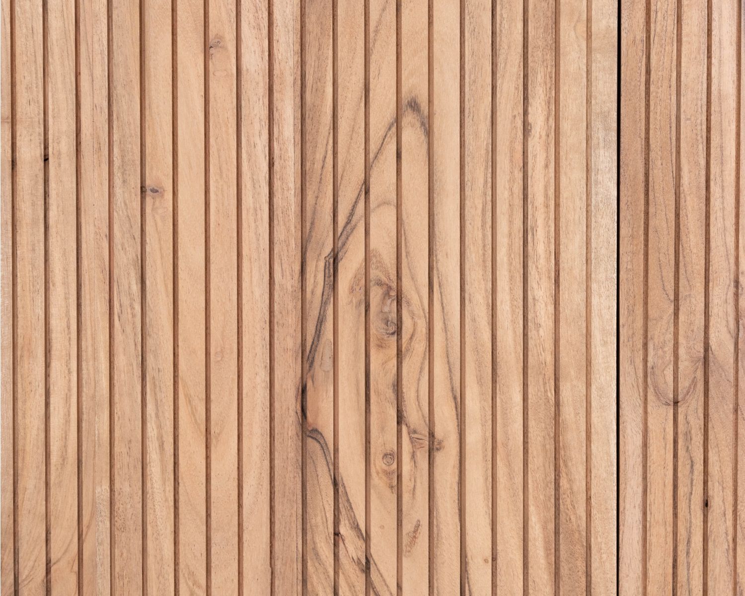 Colonna multiriparto dal design retrò in acacia "Bopee" con illuminazione a LED