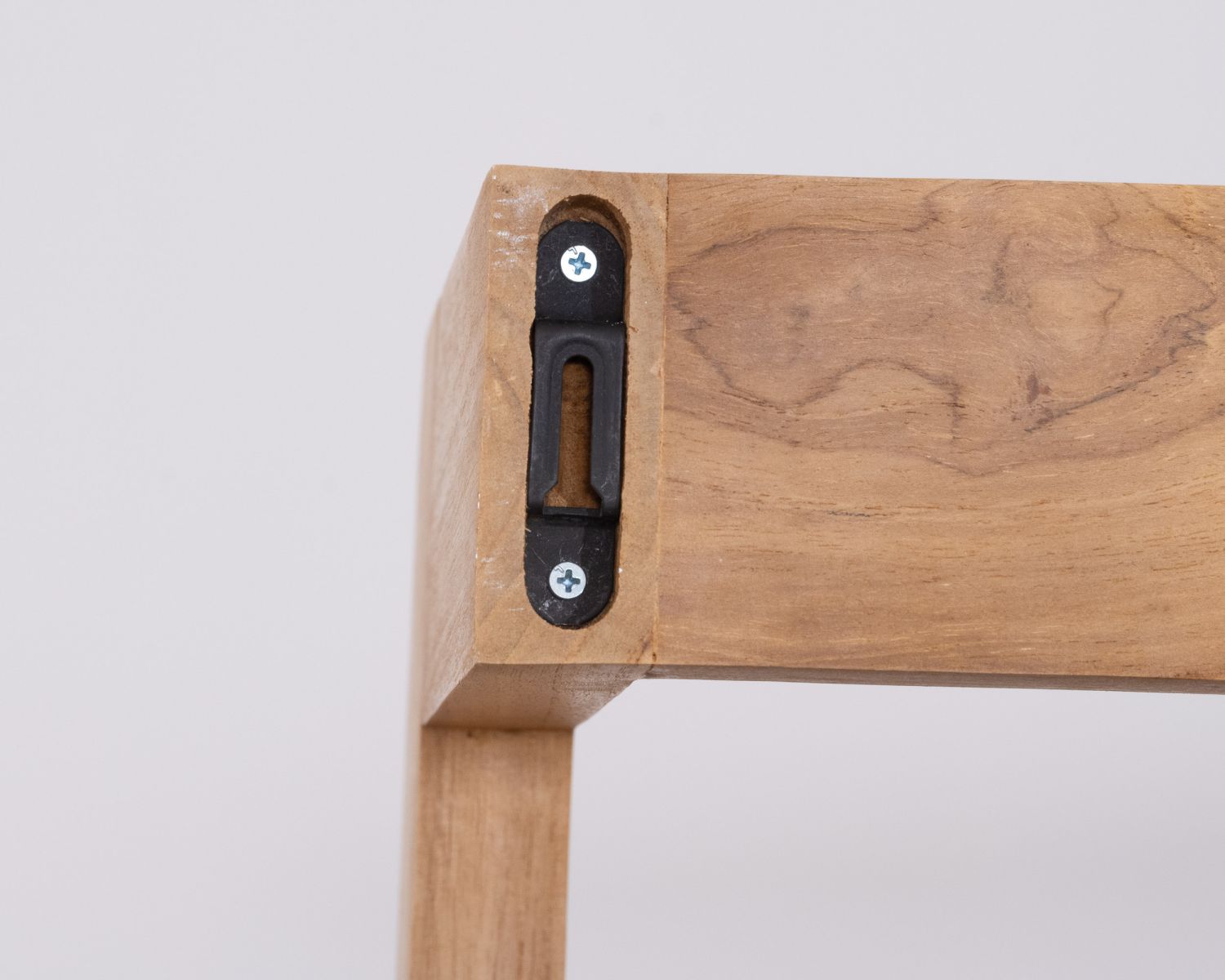 Colonna bagno in teak japandi design "Beau Matin