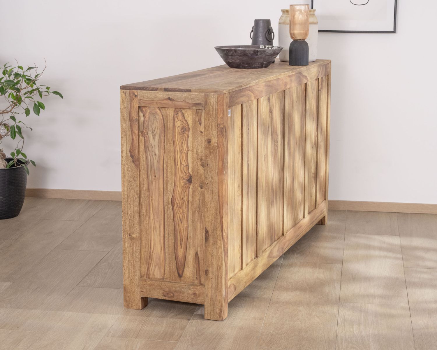 Credenza multigabinetto "Kalanohé" in palissandro da 180 cm