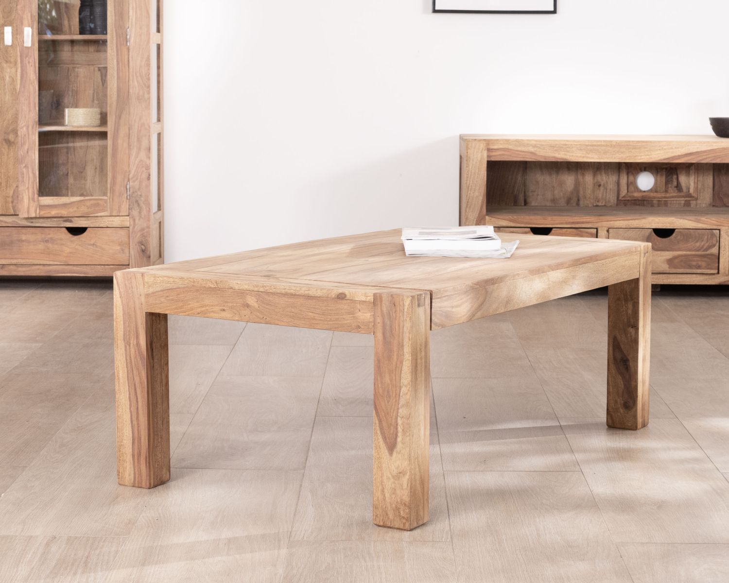 Tavolino in palissandro "Kalanohé" 120 cm