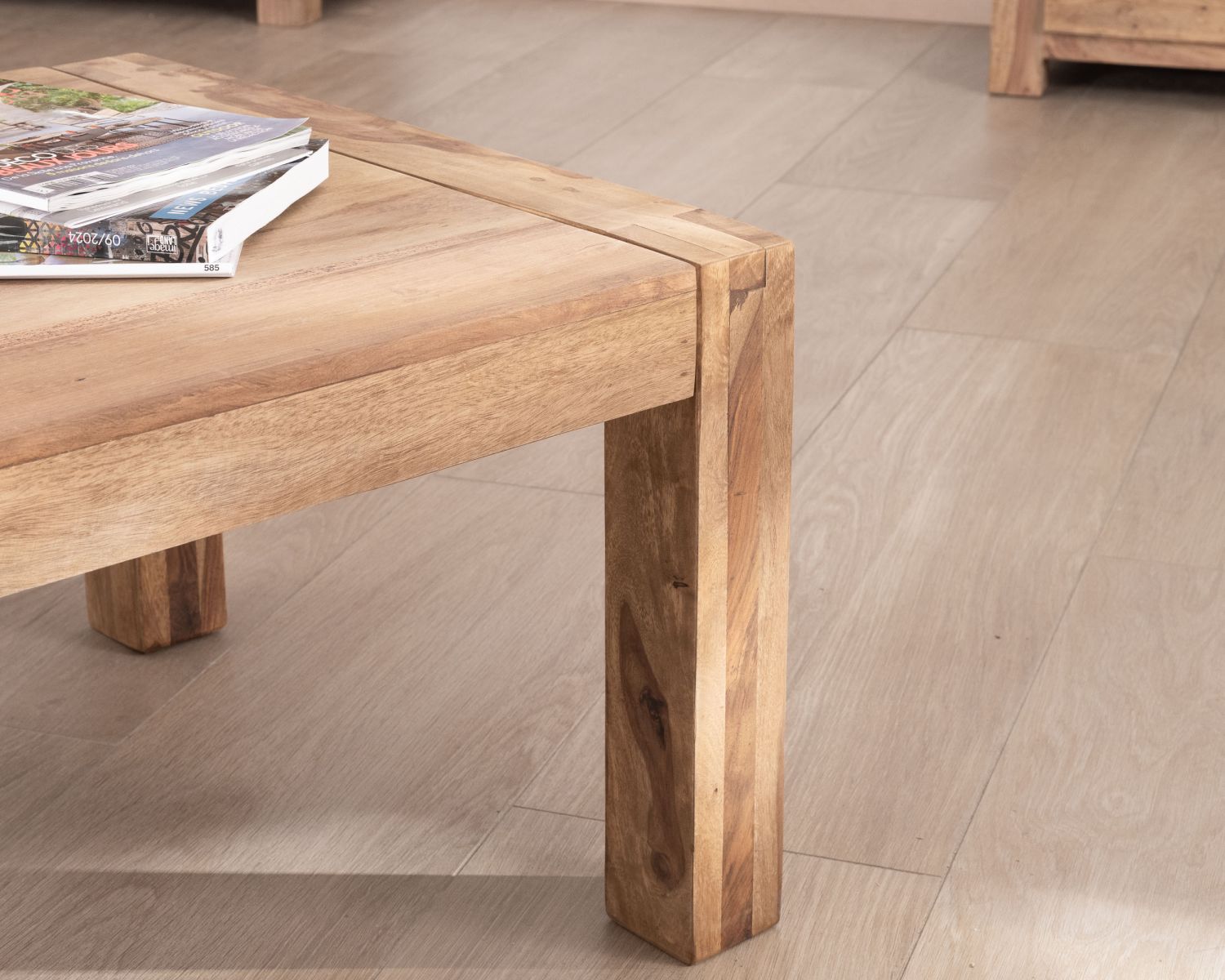 Tavolino in palissandro "Kalanohé" 120 cm