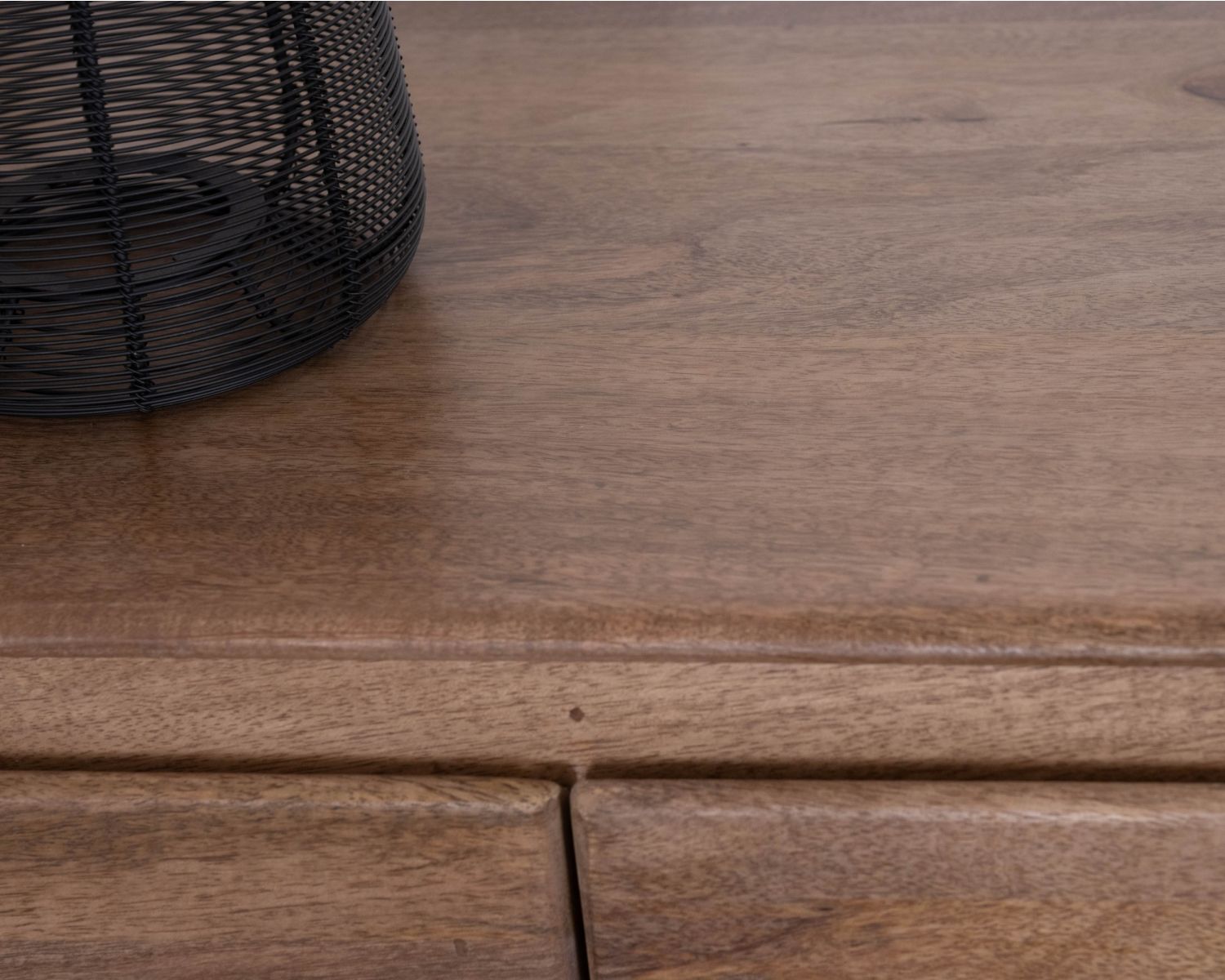 Cassettiera a 9 cassetti in legno massiccio di mango in stile "Geta" Japandi