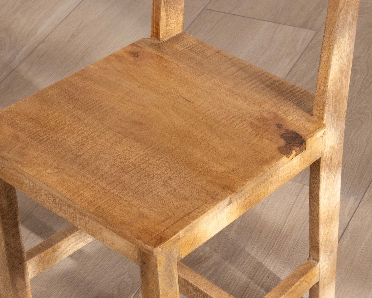 Set di 2 sedie da pranzo "Manoha" in legno di mango