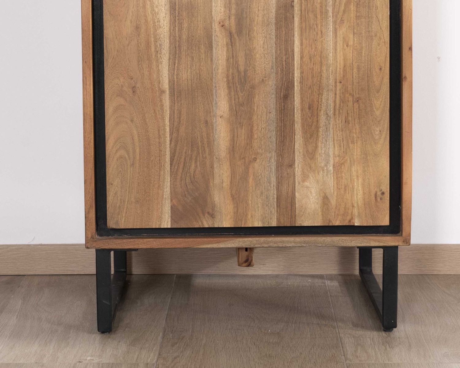 Colonna in vetro stile industriale Acacia "Baltik" in vetro colorato marrone