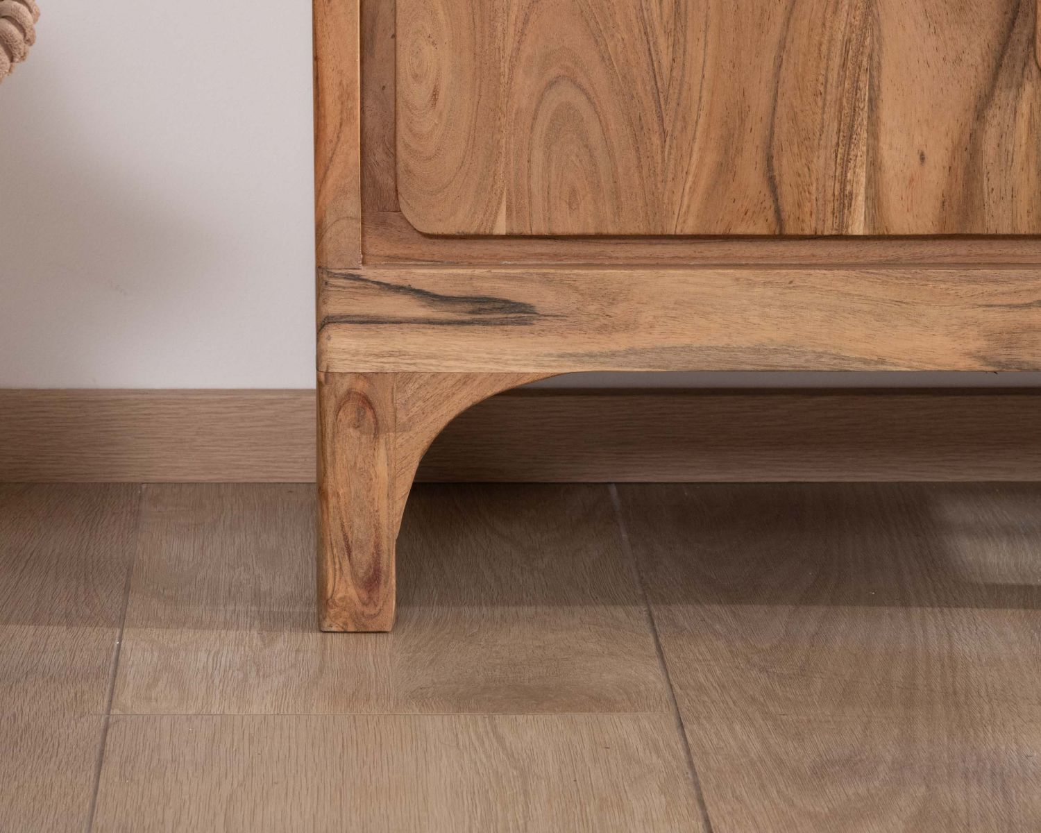 Contenitore piccolo "Melody" con 2 ante in acacia