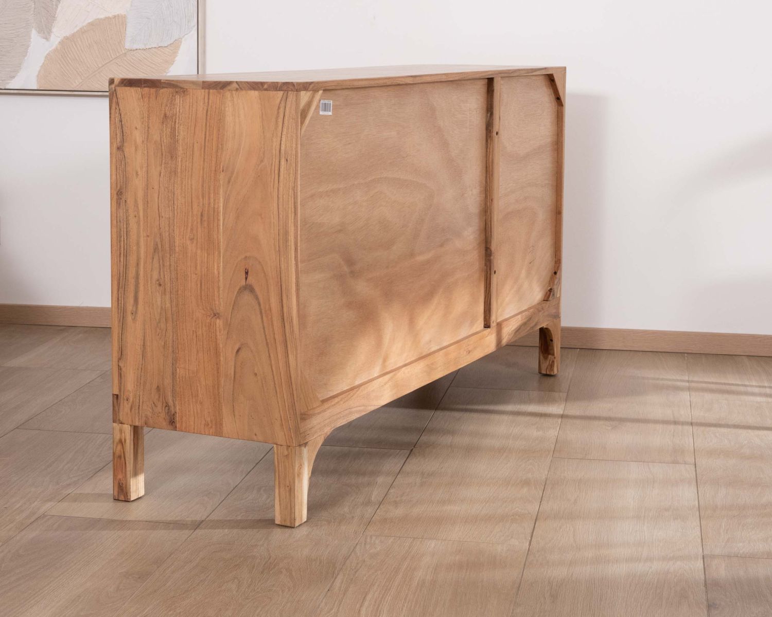Credenza "Melody" a 3 ante in acacia 145 cm