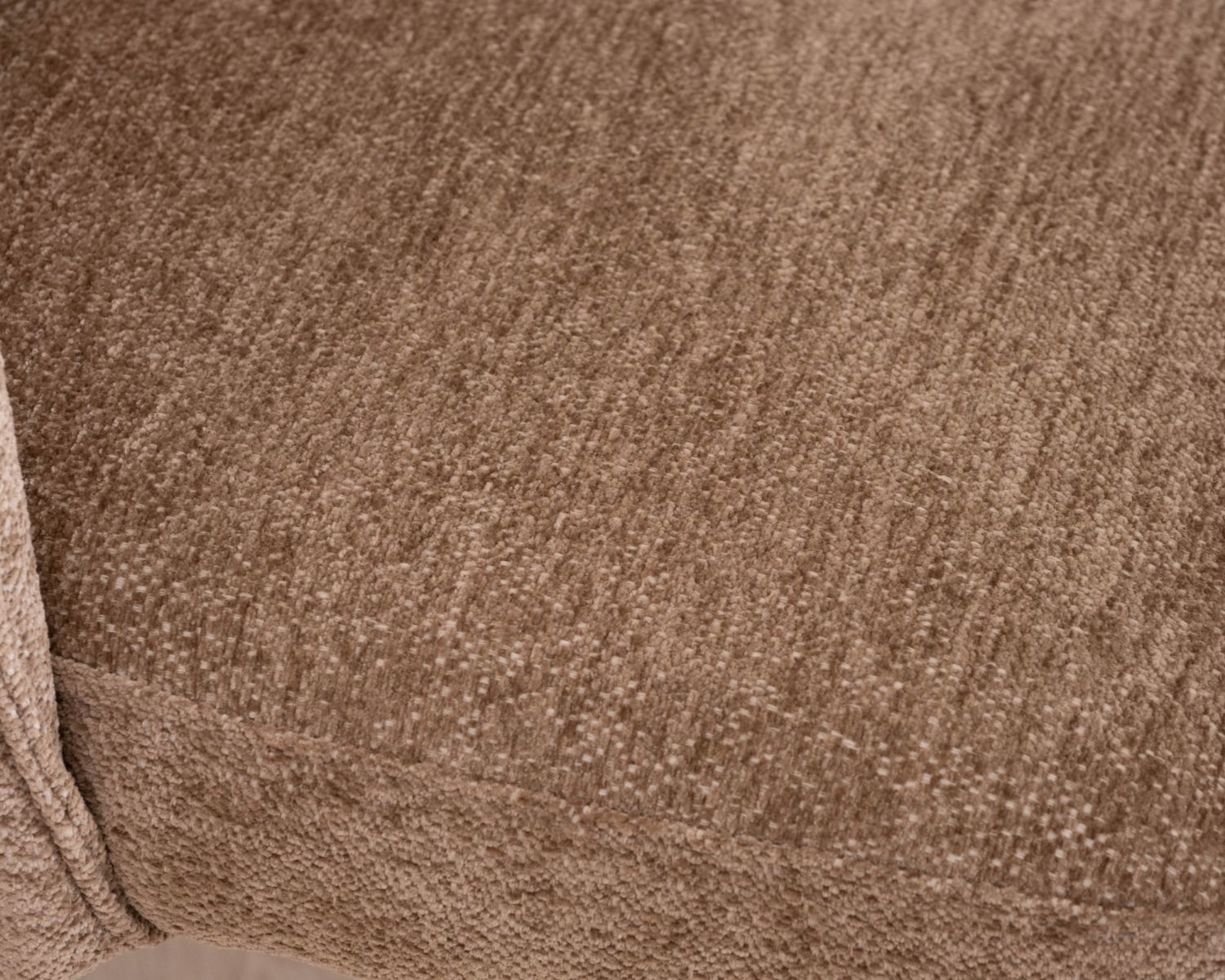 Set di 2 sedie da pranzo contemporanee trapuntate "Ondine" in tessuto bouclette grigio