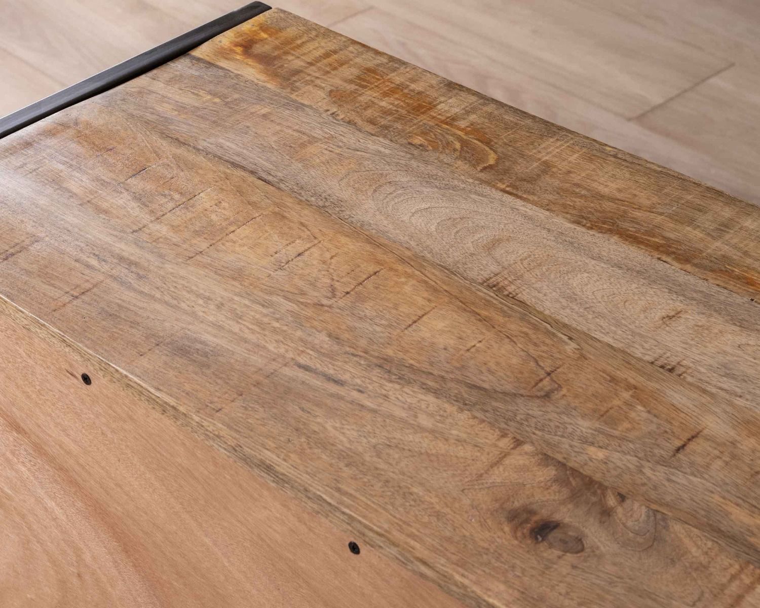 Credenza "Shade" in mango e metallo, 200 cm