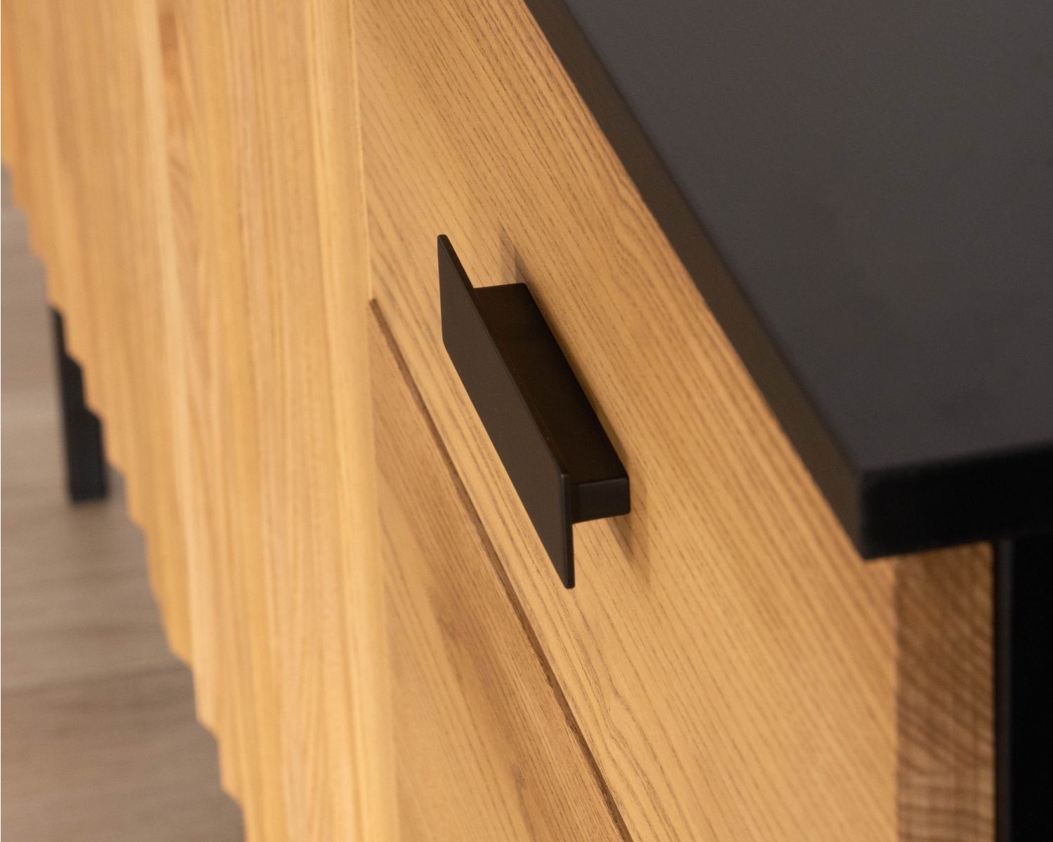 Credenza "Sydney" in frassino massiccio 160 cm