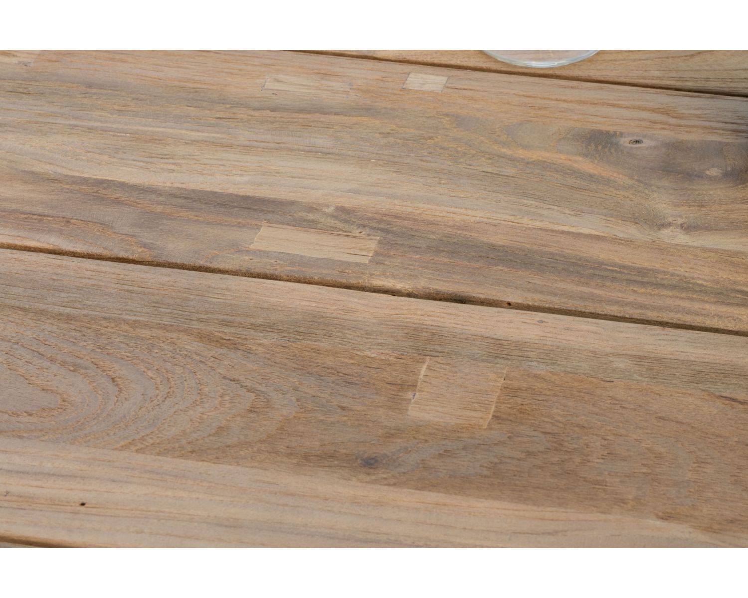 Tavolo da giardino da 180 a 240 cm con prolunga centrale "Ozone" in teak e alluminio