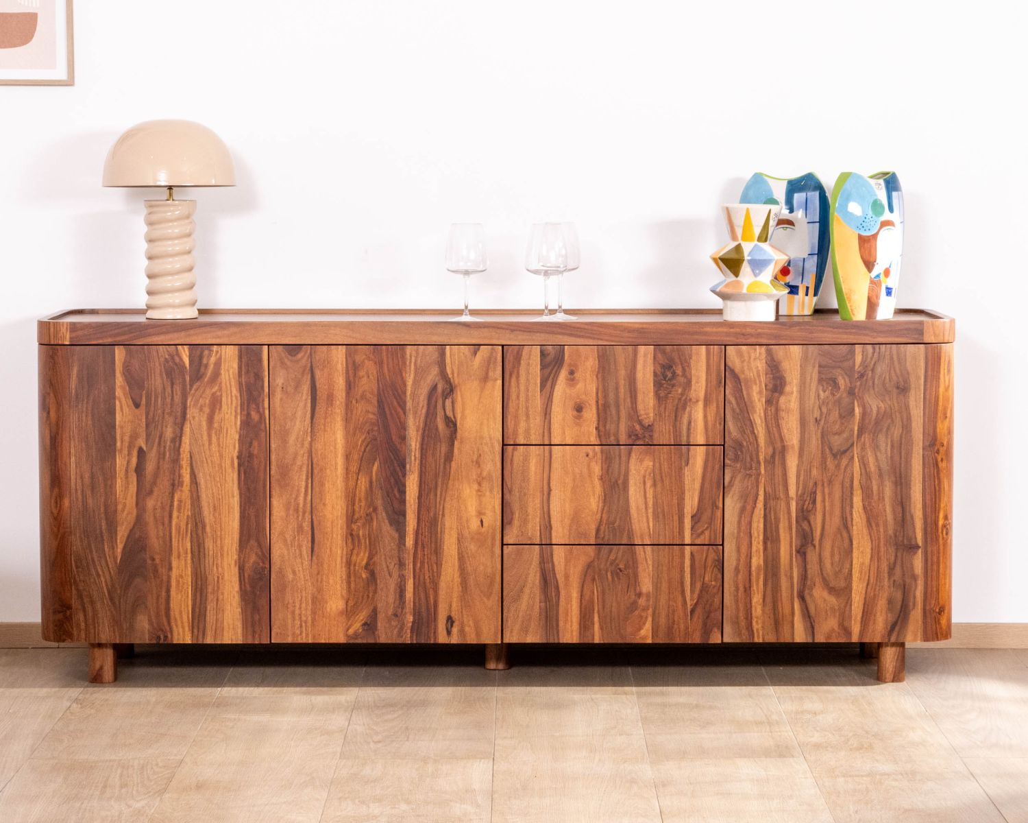 Credenza in palissandro 200 cm