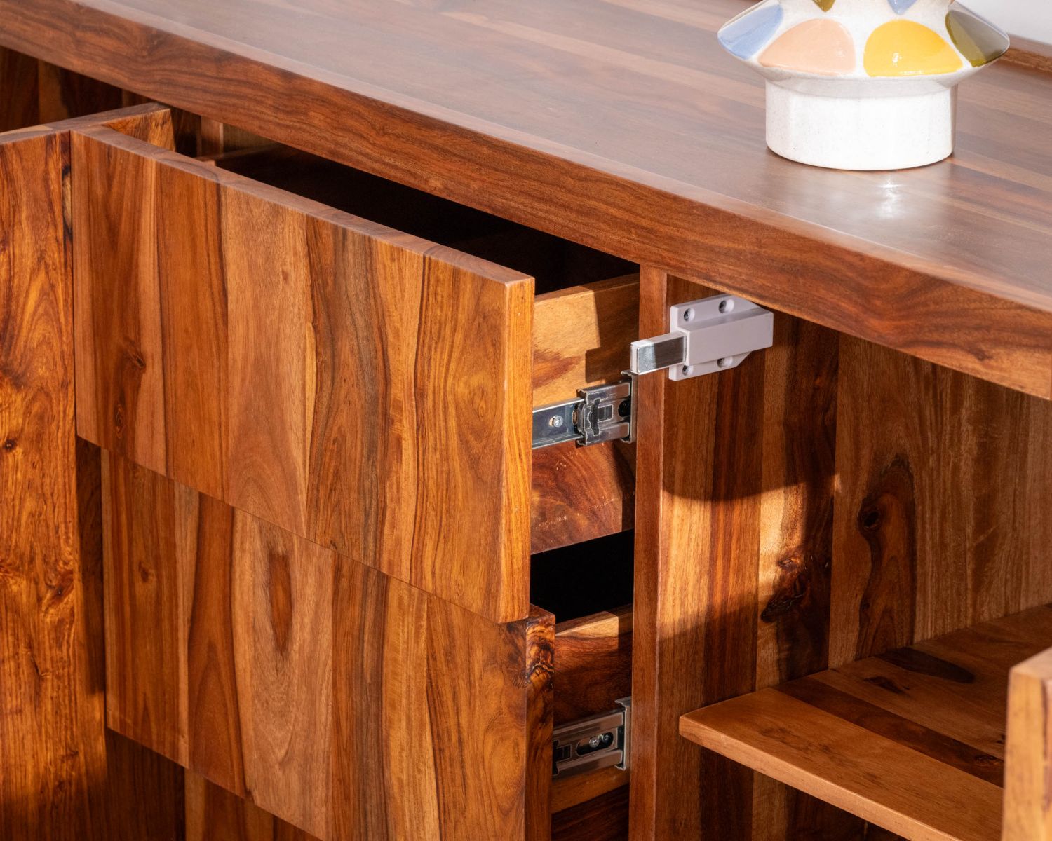 Grande credenza in palissandro da 180 cm "Rosewood