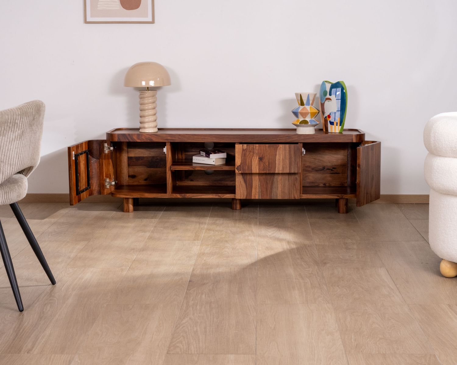 Mobile TV Rosewood 160 cm