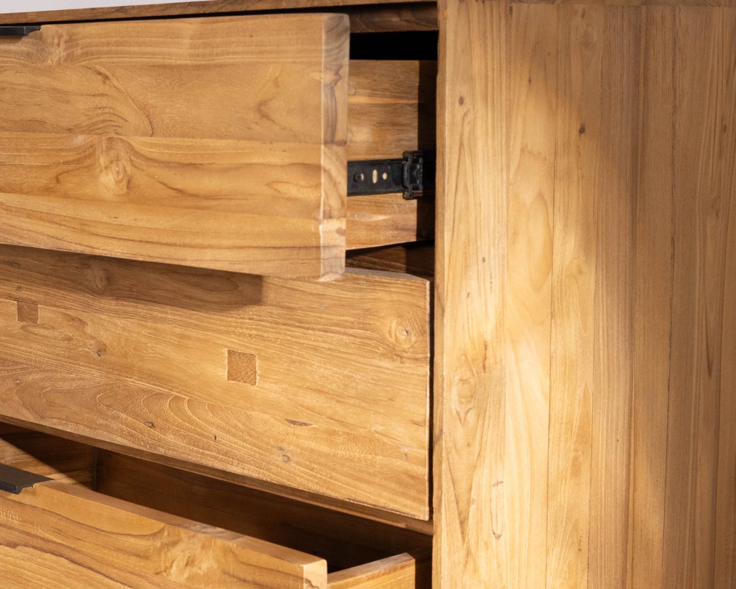 Credenza "Bahia" in teak naturale di recupero