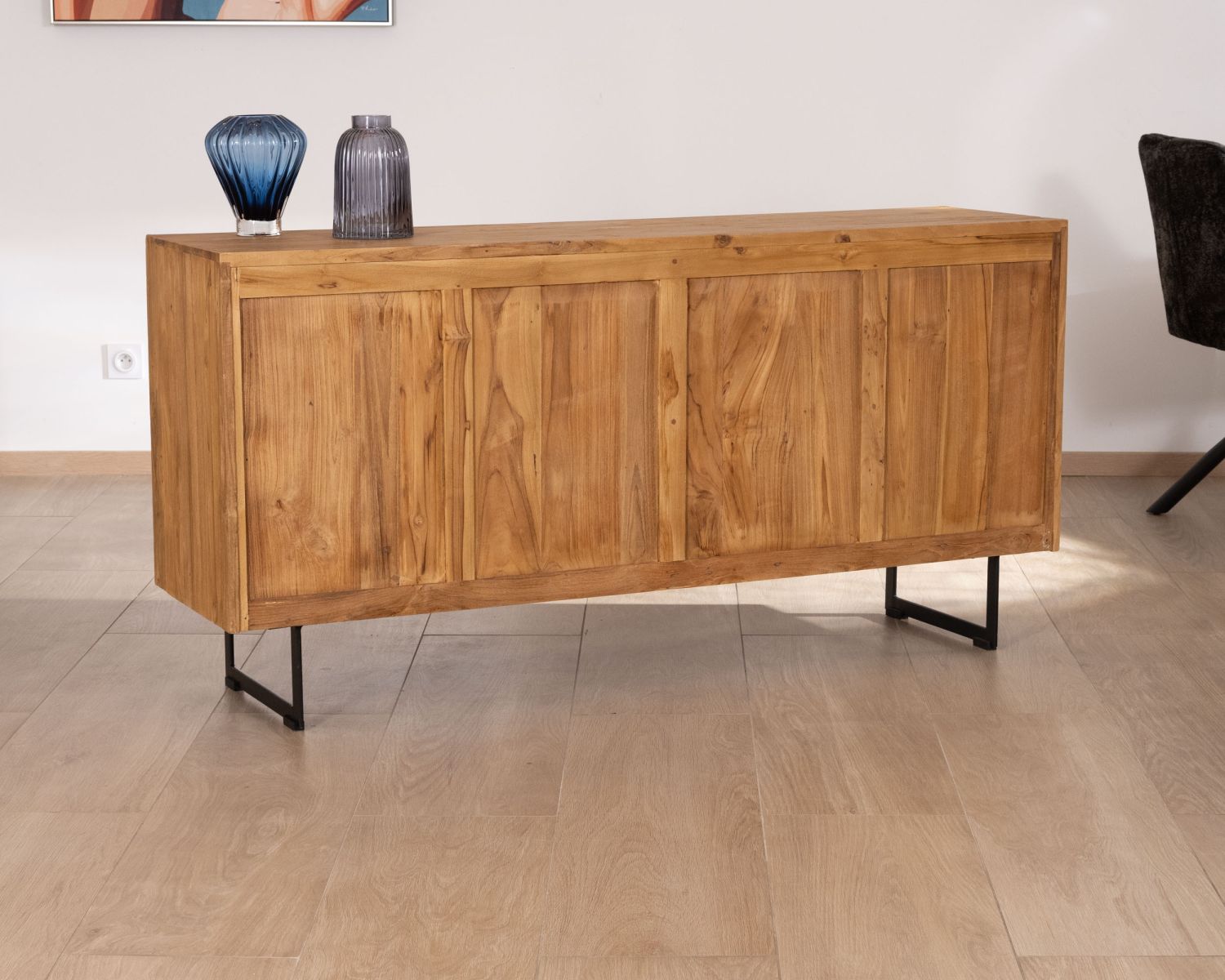 Credenza "Bahia" in teak naturale di recupero