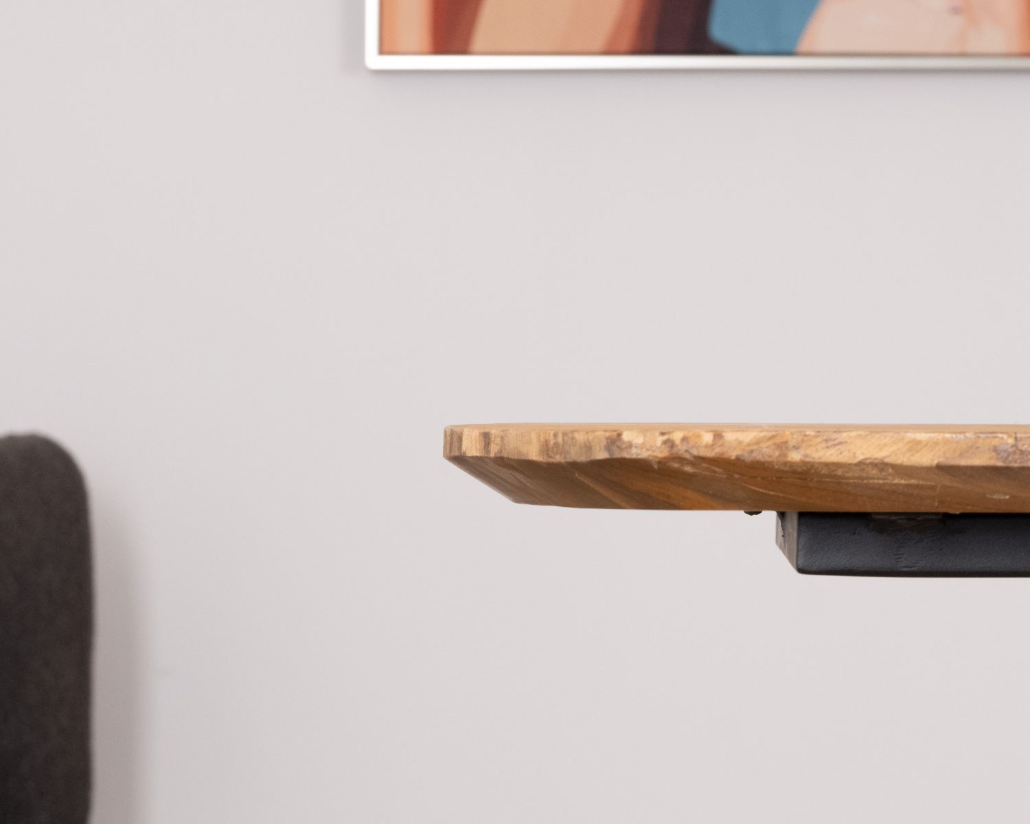 Tavolo da pranzo da barca "Bahia" da 200 cm in teak rigenerato e gambe in Mikado