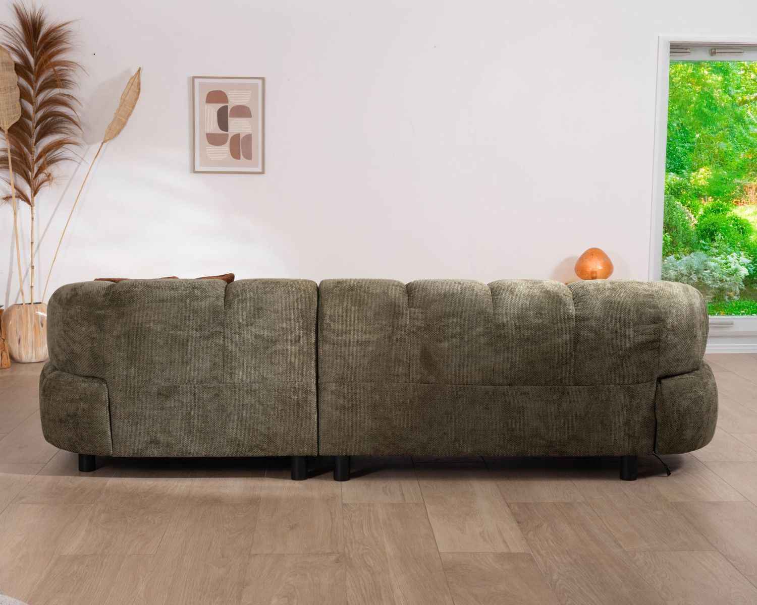 Divano "Syltan" con estensione elettrica e meridiano in un'ampia scelta di sensi e colori