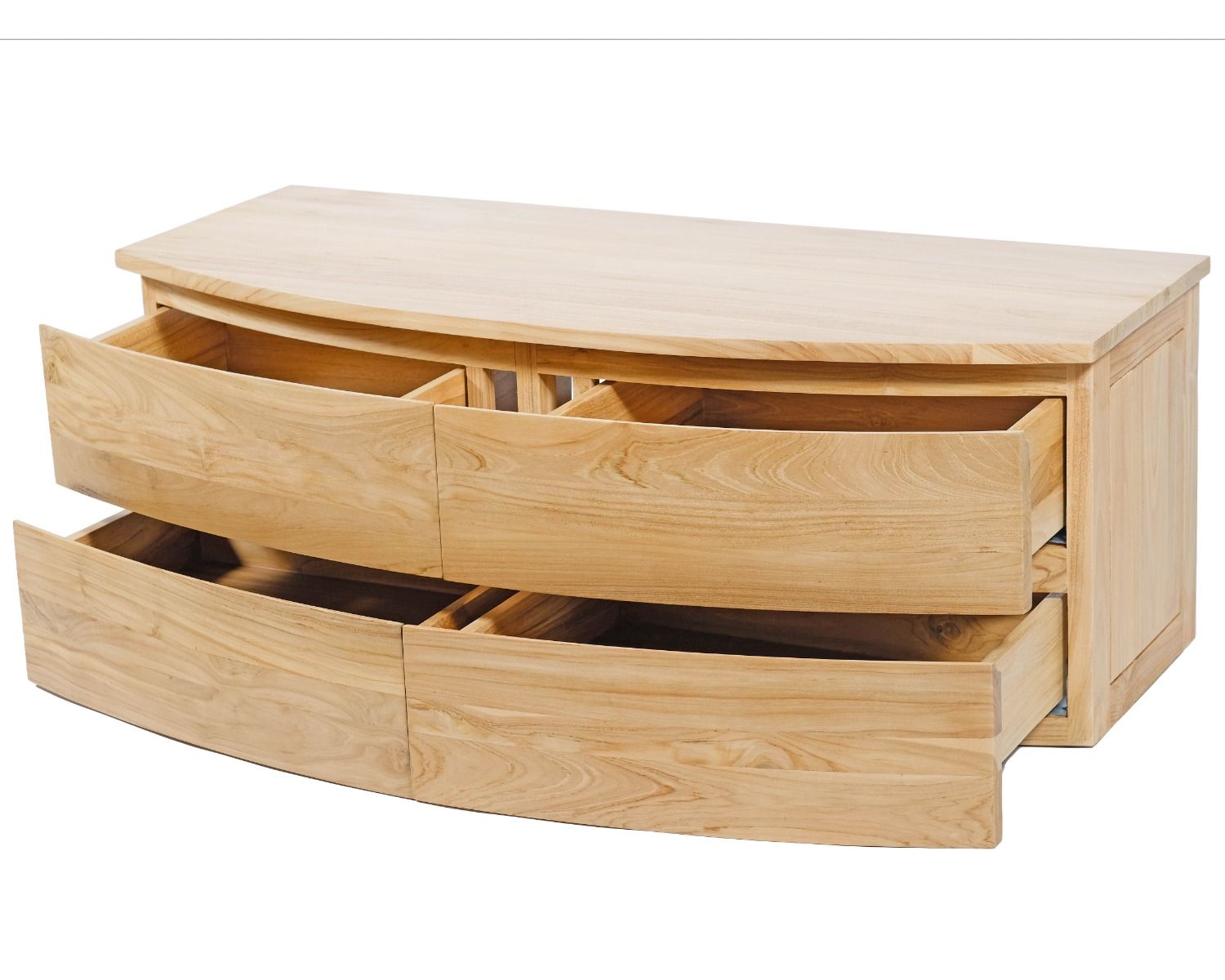 Mobiletto HanoÏ" sospeso in teak 120 cm