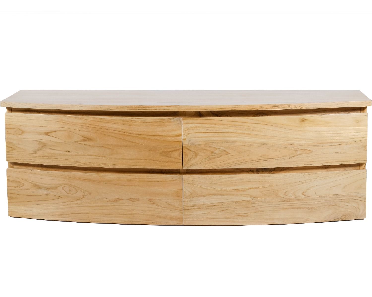 Mobiletto sospeso in teak "HanoÏ" 140 cm